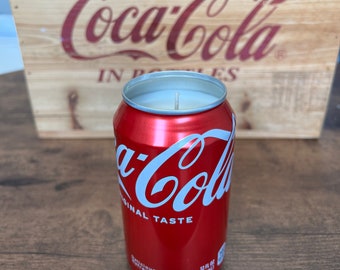 Coca Cola Recycled Can Candle