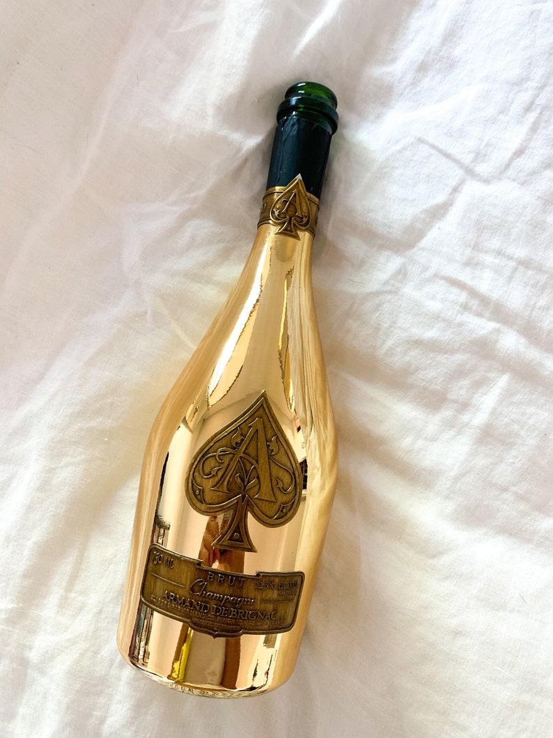 Ace of Spades EMPTY Recycled Bottle Etsy
