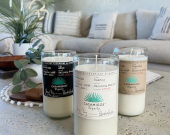Casamigos Recycled Bottle Candle