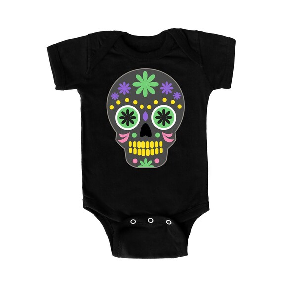 day of the dead onesie