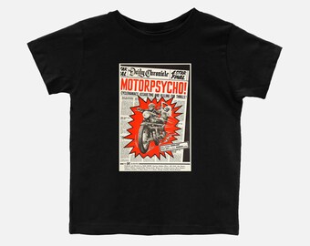 Russ Meyer 'Motorpsycho Poster' Toddler T-shirt - 2T, 3T, 4T