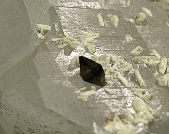 CLOSED LOCATION___VERY RARE Anatase on Quartz Crystal Cluster__North Carolina