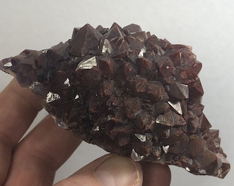 GRAN Cúmulo de Cristal de Cuarzo Amatista de Thunder Bay de Gama Alta__Mina de Puntos Azules