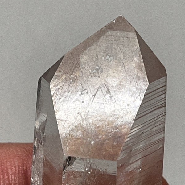 Penetrator___Record Keepers__Large Clear Arkansas Quartz Crystal Point