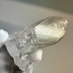 Record Keepers__Large Optical Clear Arkansas Quartz Crystal Point