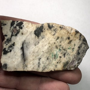 RARE ( 71.3 Grams) Emerald in Matrix Slab from Crabtree Emerald Mine, Little Switzerland, N.C.