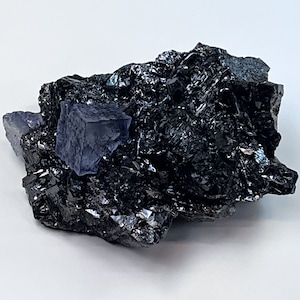 LARGE Clear Elmwood Mine Fluorite with Sphalerite Specimen--Carthage, Smith County, Tennessee