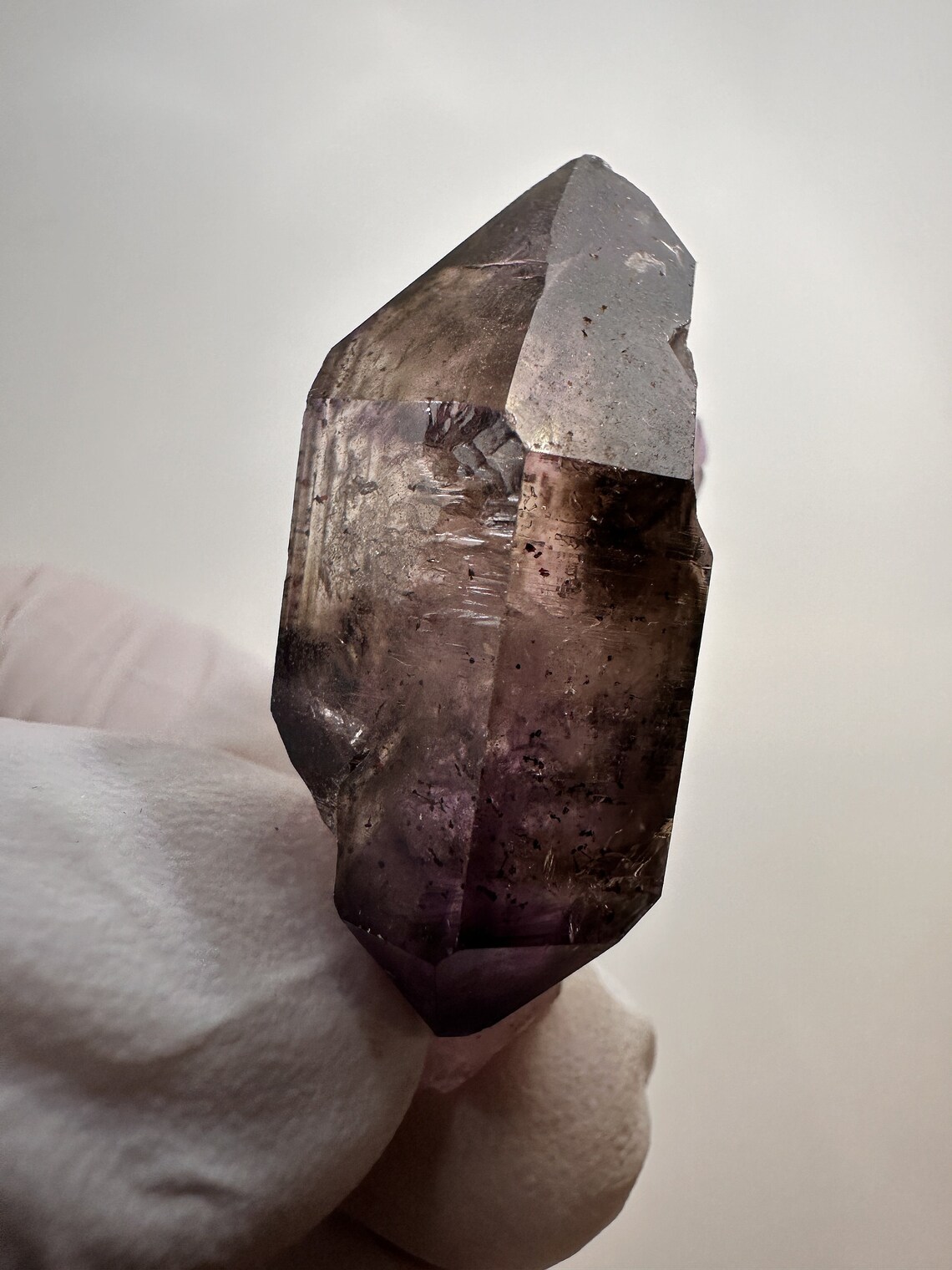 Enhydro___large Rare Amethyst Quartz Crystal Scepter, Zambia, Africa - Etsy