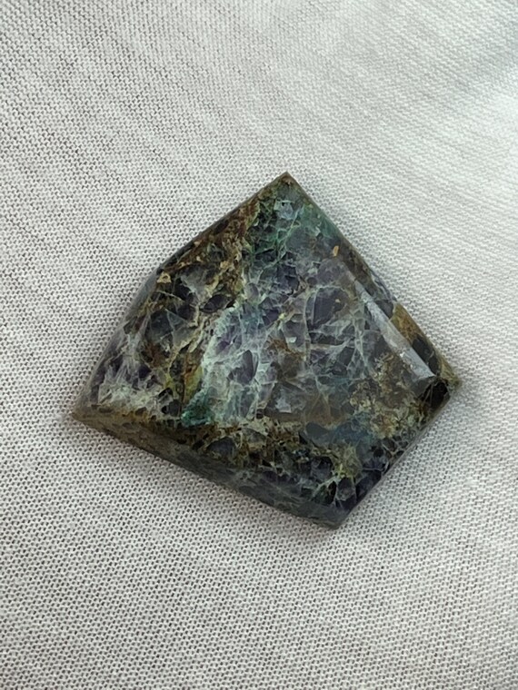 RARE 102 Ct. Kaleidoscope Prism Stone Designer Cabochon Etsy