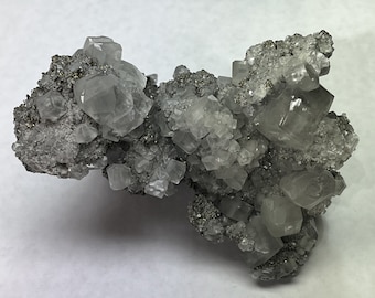 COLLECTOR SPECIMEN__Large GEMMY Linwood Mine Calcite Crystal Cluster