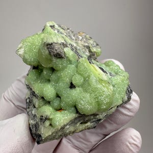 Large RARE GREEN Wavellite Specimen from Mt.Ida, Arkansas