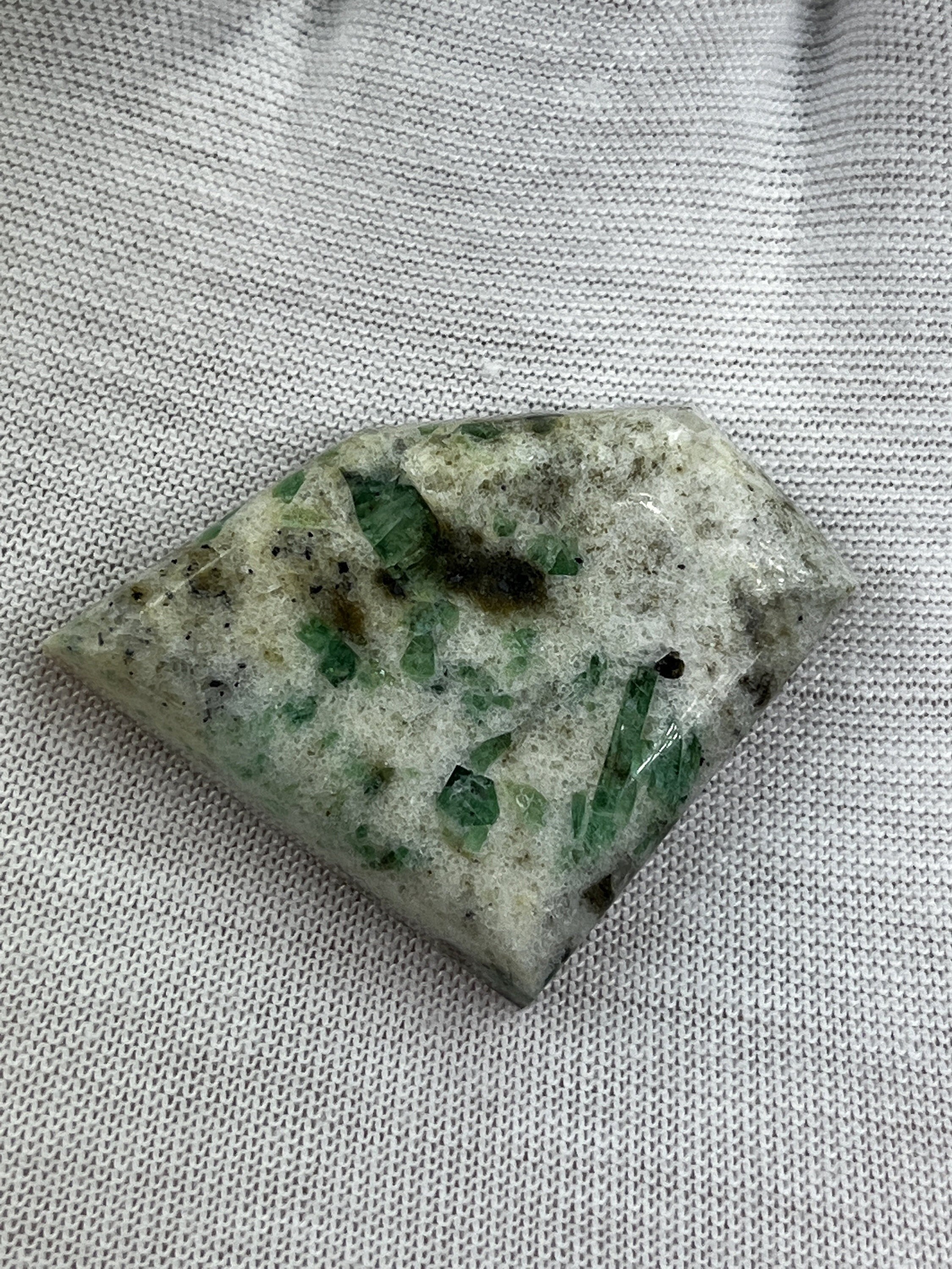RARE ( 66.5ct. ) Emerald in Matrix Designer Cabochon From Crabtree ...