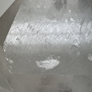 Record Keepers__Huge Clear Arkansas Quartz Crystal Master Recorder Point
