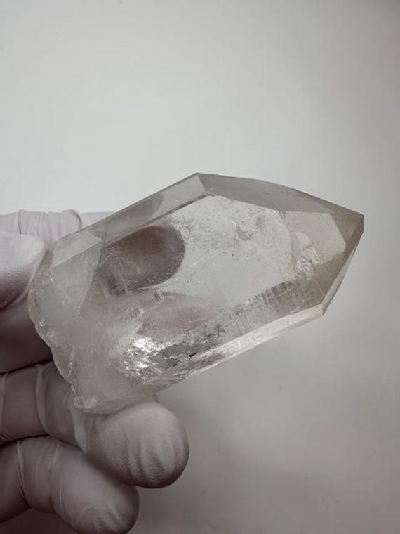 信じられないほど大きな透明なアーカンソー水晶ポイント - Etsy 日本
