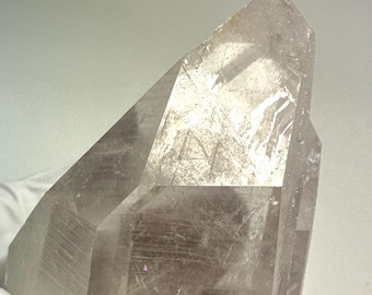 Record Keepers__Clear Arkansas Quartz Crystal Twin Point