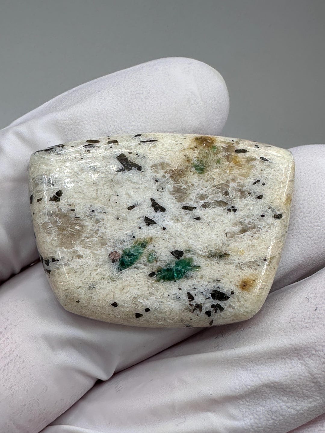 RARE ( 85.5 Ct. ) Emerald in Matrix Designer Cabochon From Crabtree ...