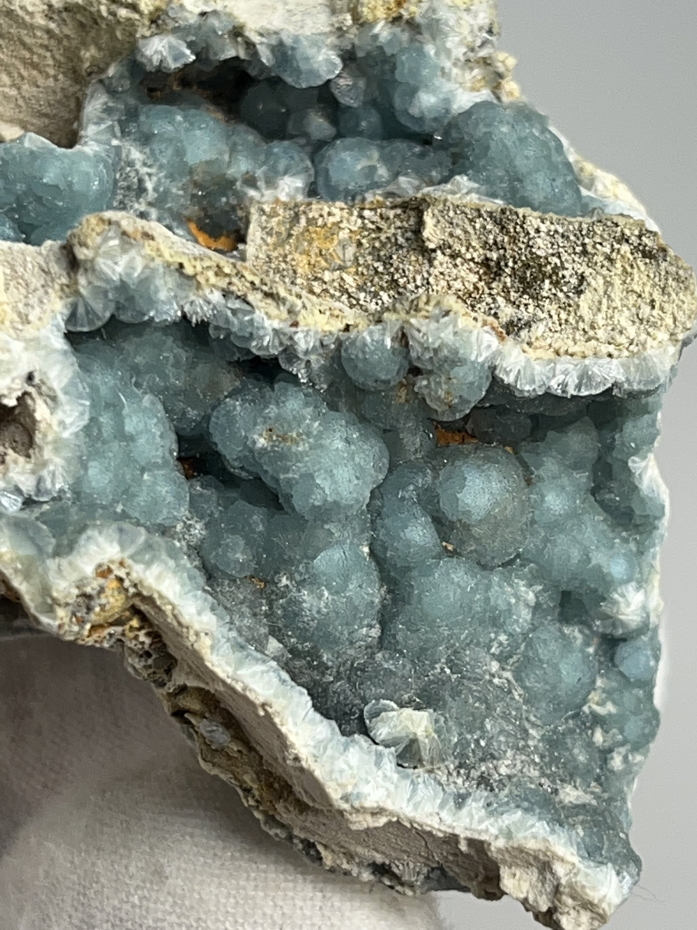 超希少❗️ユーログランデスーパー6 ビンテージ　マルシャルOEM FRANCE Incredible Luster___large VERY RARE BLUE Wavellite Specimen