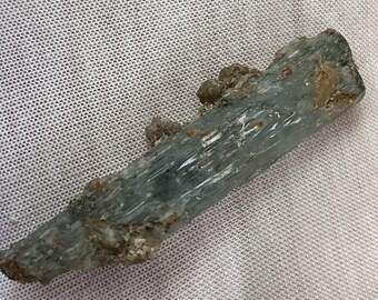 Optical Clear TERMINATED Dark Blue Aquamarine Crystal__Namibia , Africa