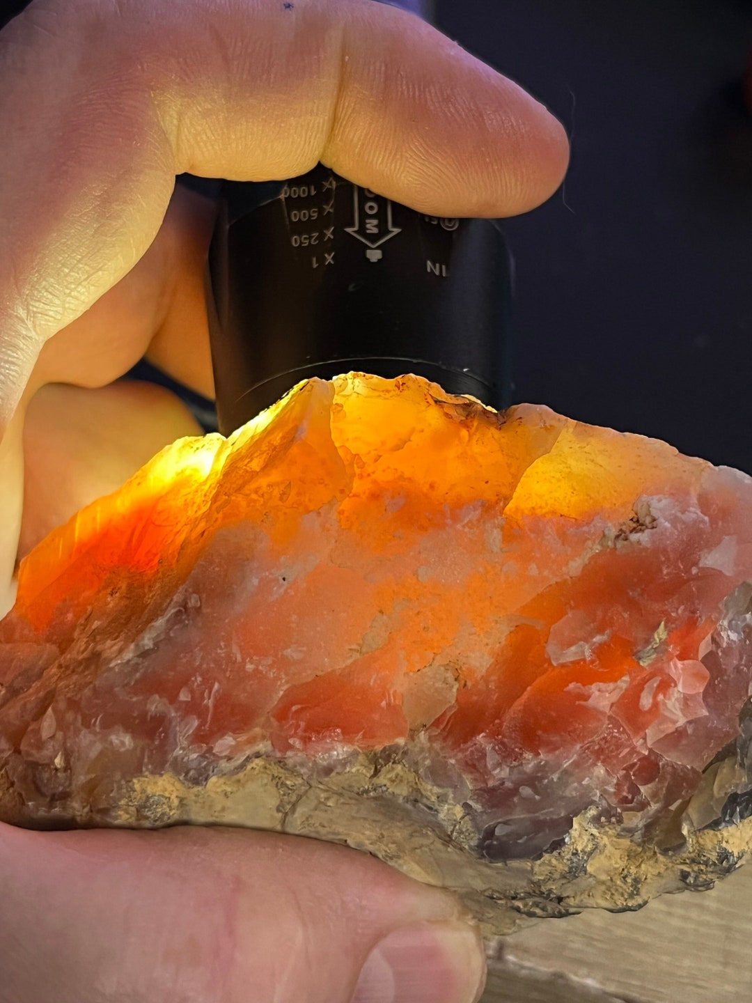 Large RARE Alabama Paint Rock Agate Lapidary Rough Specimen Agate