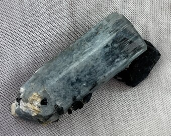 CLEAR TERMINATED Dark Blue Aquamarine Crystal__Namibia , Africa