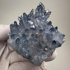 Scelta migliore___Grande gruppo di cristalli di quarzo Arkansas Clear Aqua Aura
