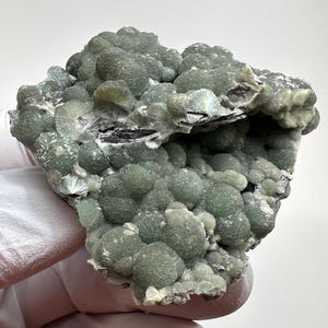 High Luster___Large RARE GREEN Wavellite Specimen from Mt. Ida, Arkansas
