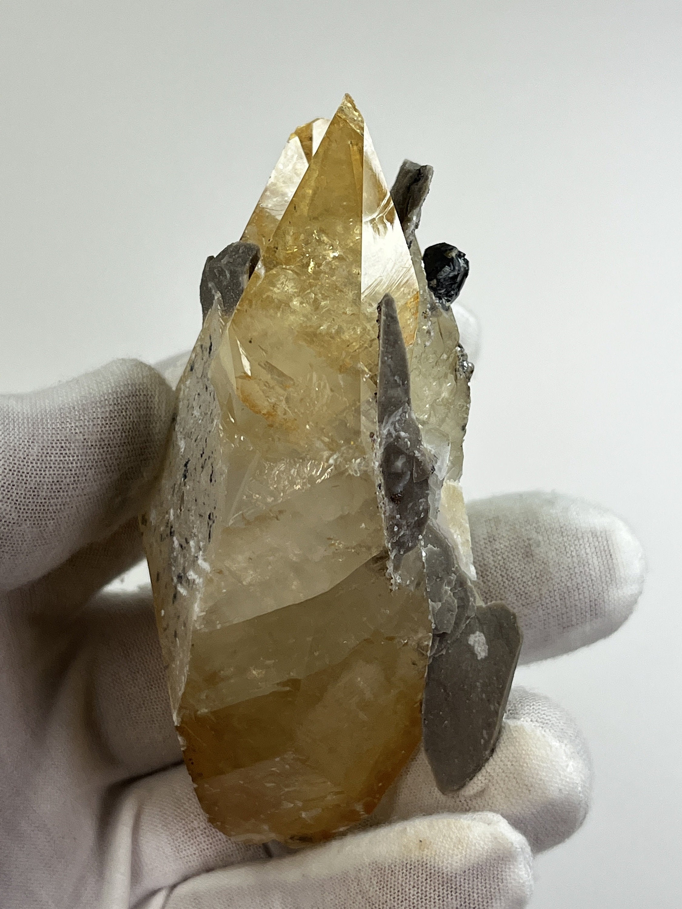 Rarest Calcite Large Rare Gemmy Elmwood Mine Calcite Crystal Specimen Carthage, Smith ...