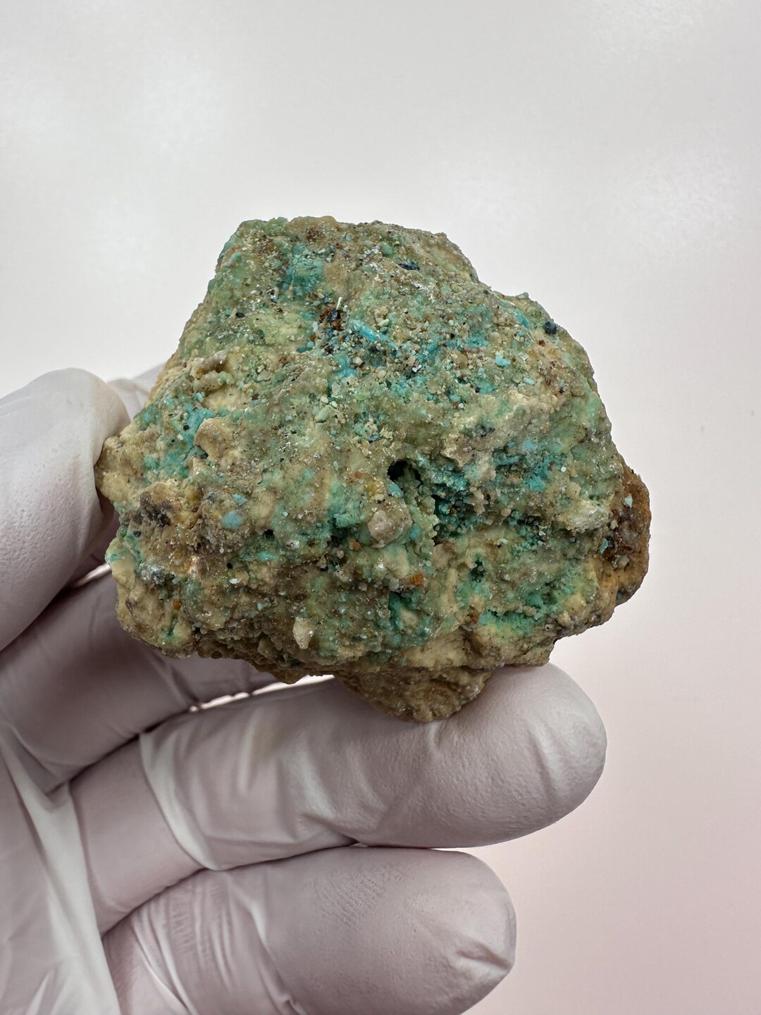 Very RARE Large 68.8 Gram Mona Lisa Mine Turquoise Specimen, Polk