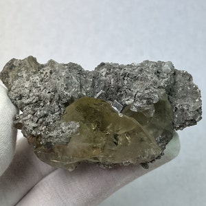 Großer Clear Barit & Calcit Specimen___Linwood Mine, Iowa