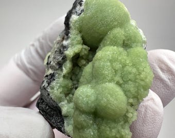 RARE Exceptional GREEN Wavellite Specimen from Mt. Ida, Arkansas