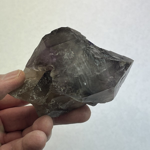 Huge Rare Enhydro Amethyst / Smoky Quartz Scepter, Hallelujah Junction, Petersen Mtn, Nevada