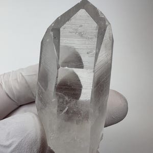 Record Keeper Lemurian___Large Clear Arkansas Quartz Crystal Point
