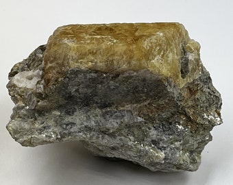 Large Crabtree Emerald Mine Golden Beryl Crystal Specimen__Little Switzerland , N.C.