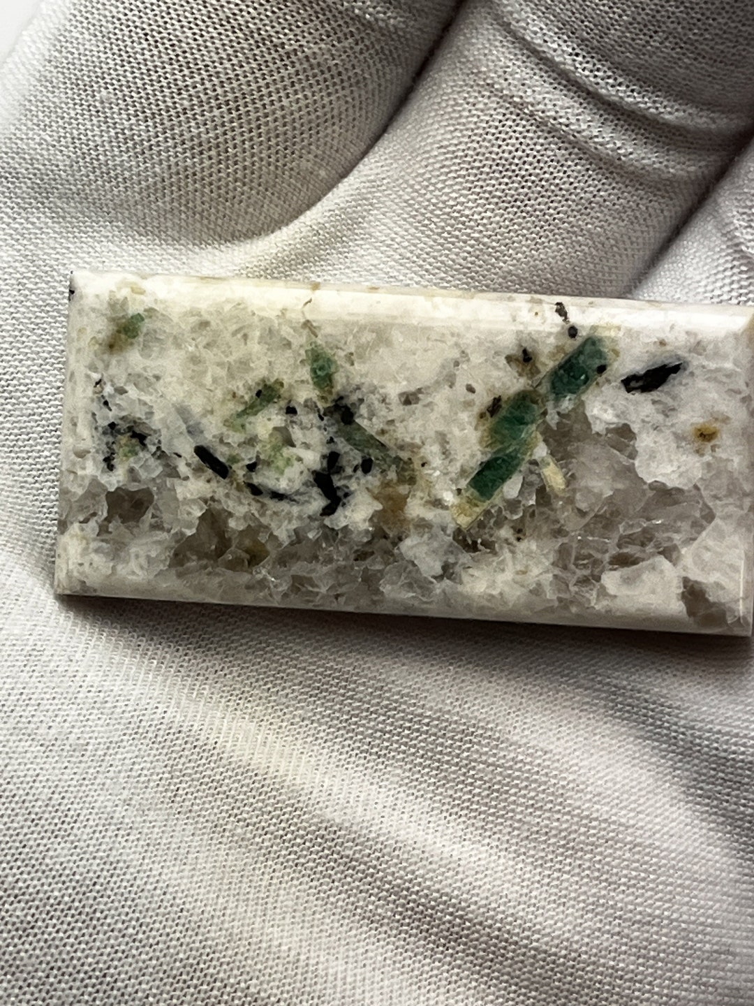 RARE ( 114.5 Ct. ) Gemmy Emerald in Matrix Designer Cabochon From ...