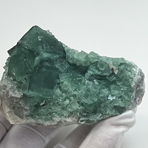 Large Fluorite Cluster (New Find) Madagascar Green w/ Blue UV Reaction