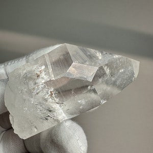 Optical Clear___3 1/8&quot; RARE Arkansas Quartz Crystal Window Point