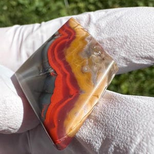 RARE ( 47.5 ct. ) Kentucky Agate Designer Cabochon from Estill County, Kentucky