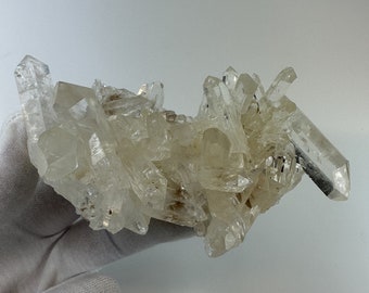 Incredible Display Cluster___Large Arkansas Quartz Crystal Cluster