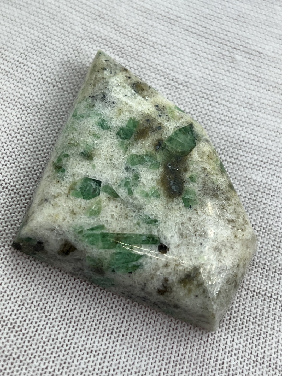 RARE ( 66.5ct. ) Emerald in Matrix Designer Cabochon From Crabtree ...