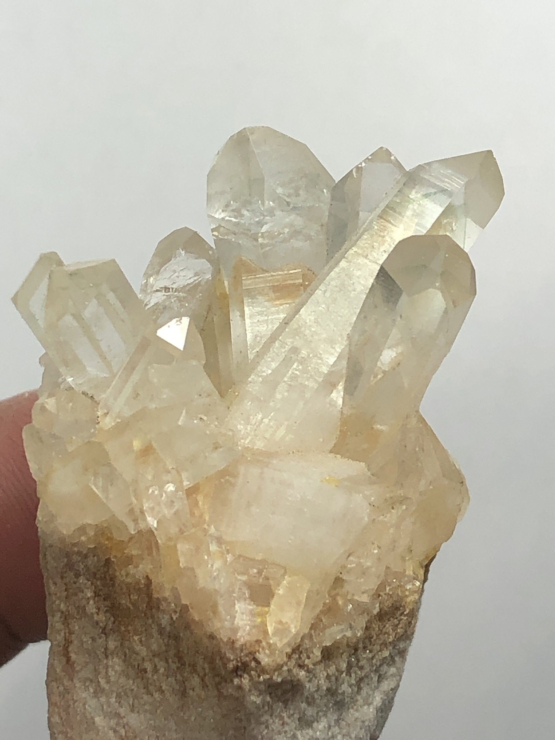Large Rare Clear Celadonite 3-D Phantom Quartz Crystal | Etsy