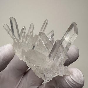 Optical Clear___Large Arkansas Quartz Crystal Cluster