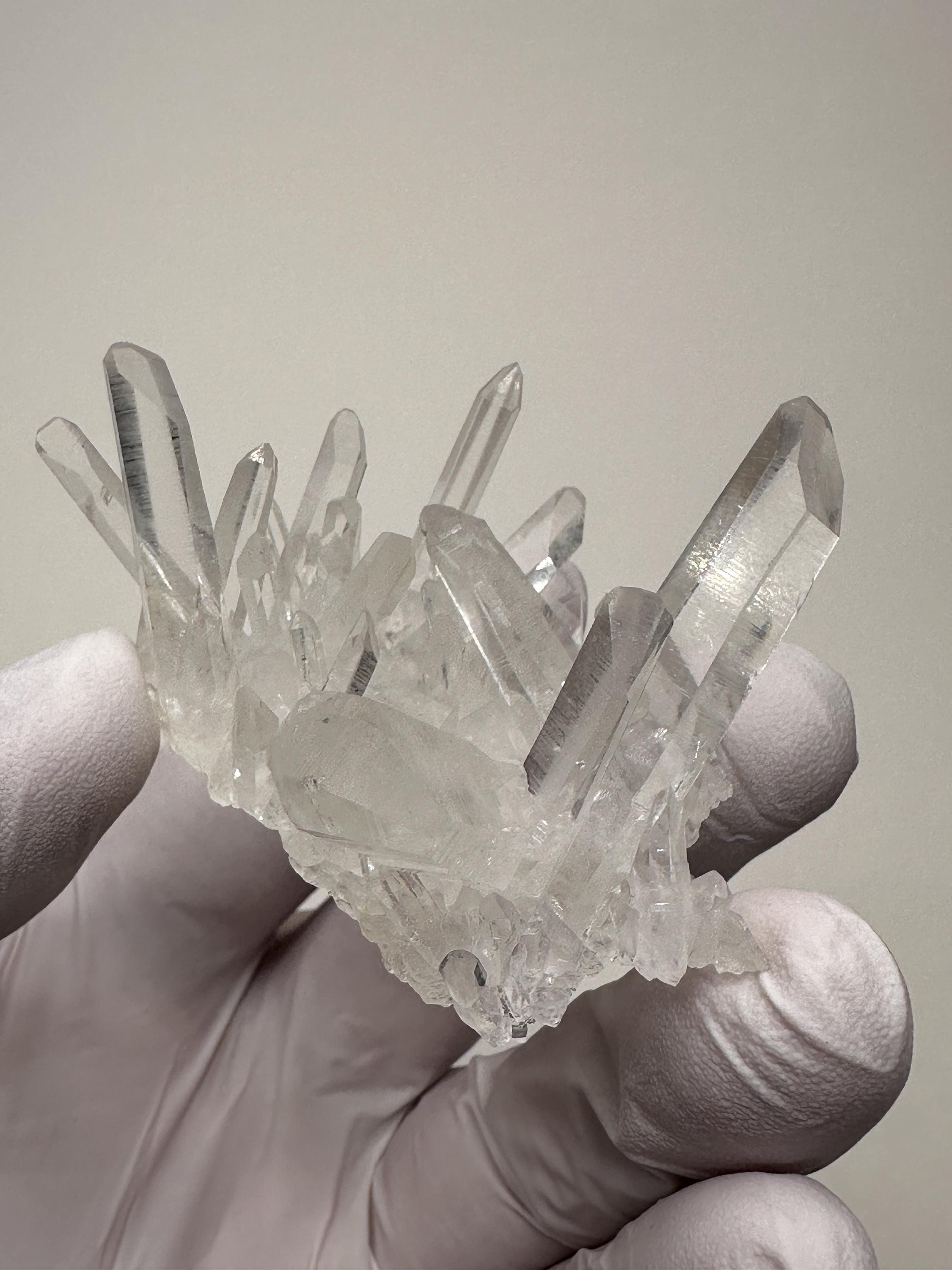 Optical Clear___Large Arkansas Quartz Crystal Cluster