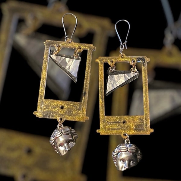 Off with Her Head Guillotine Earrings