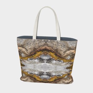 Bison Swirls Market Tote, designer tote, line tote, tote with pockets, gifts, reusable tote, travel tote