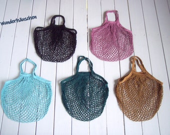 Sustainable shopping bag - mesh bag - eco-friendly shopping net - fruit and vegetable bag - eco-friendly