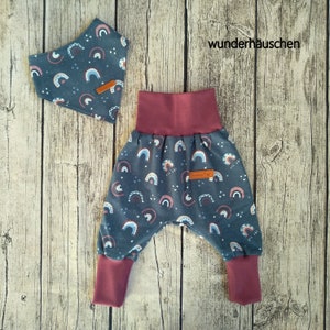 Bloomers for babies and children, rainbow boho size 50 - 122