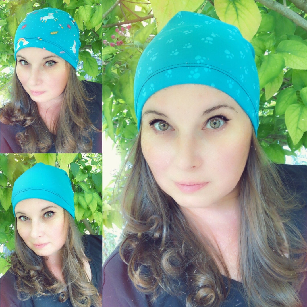 Set of 3 Slouchy Hats for Hot and Cold Weather Chemo Sleeping Etsy