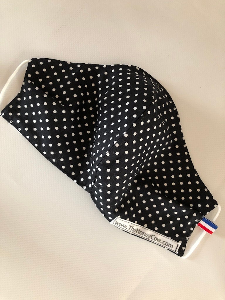 Washable, Reversible Cotton Face Mask / Chemo Mask / Flu Mask / Germ