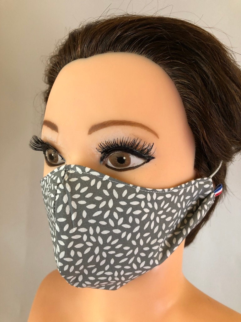 Washable, Reversible Cotton Face Mask / Chemo Mask / Flu Mask / Germ