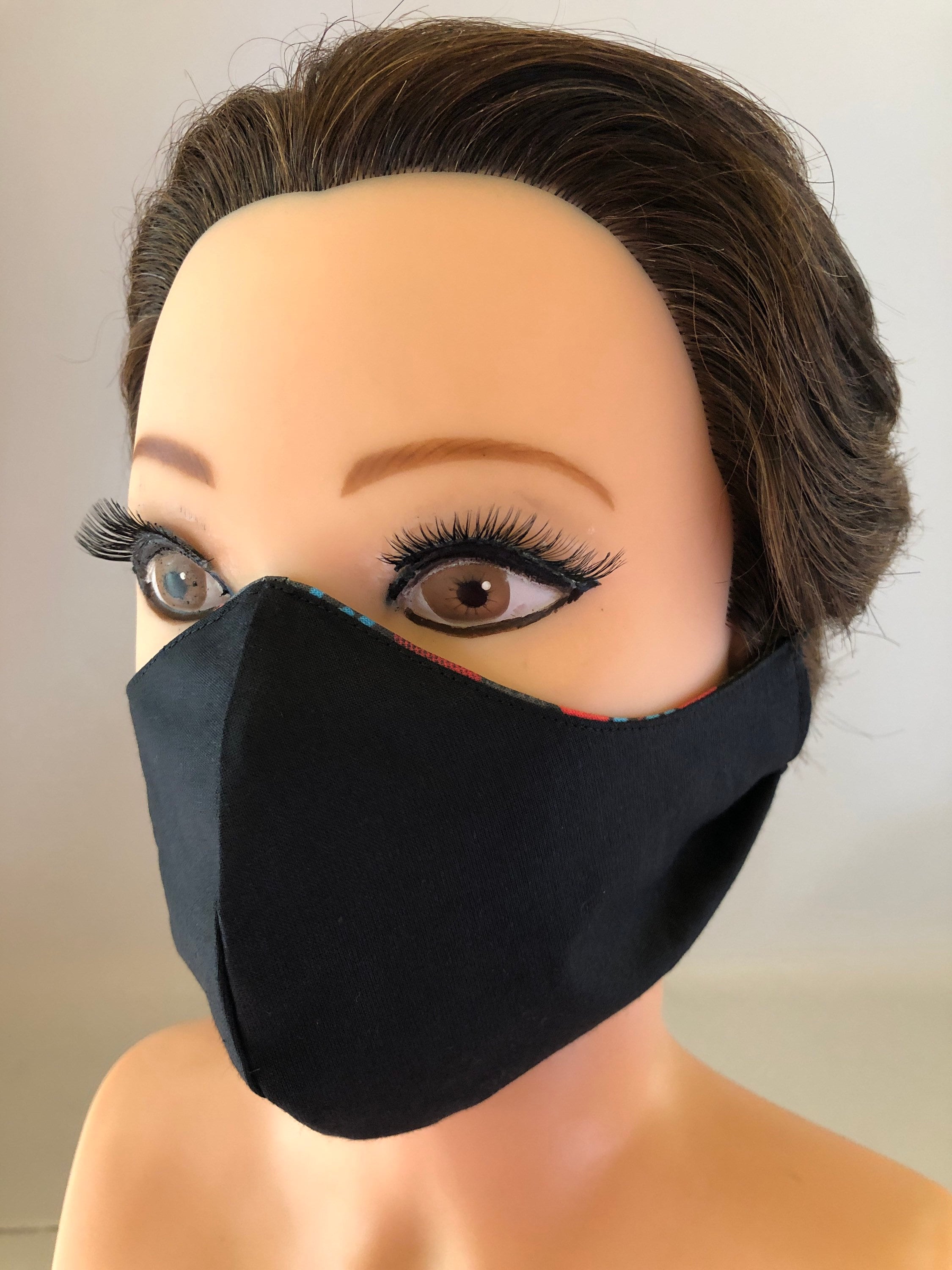 Washable 3 layers, Reversible Cotton Face Mask Marijuana Cannabis Leaf